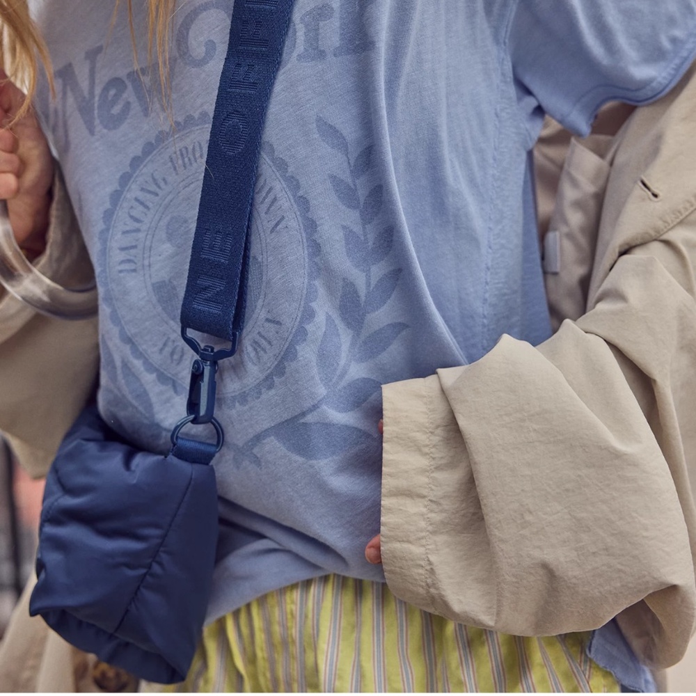 OFFLINE By Aerie Puff Love Shoulder Bag In Navy